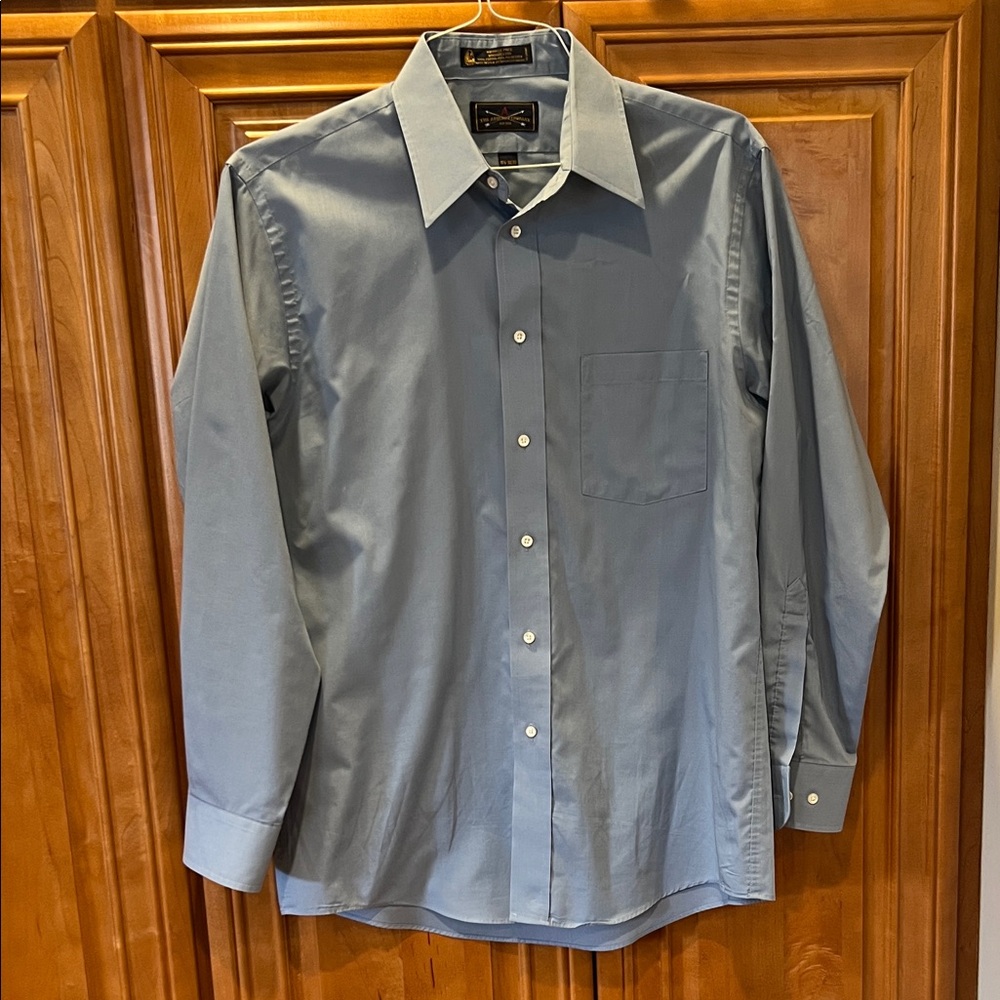 Men's Blue Dress Shirt